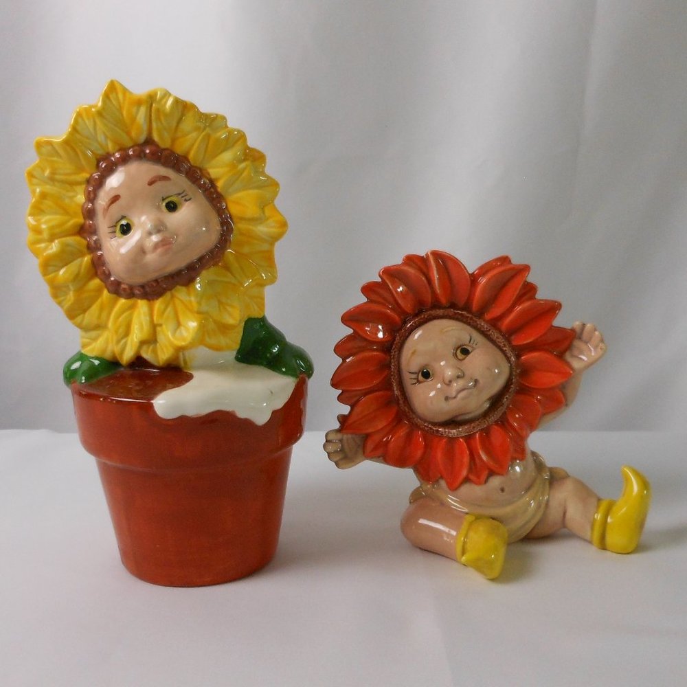 Sunflower Babies Home and Garden Decor